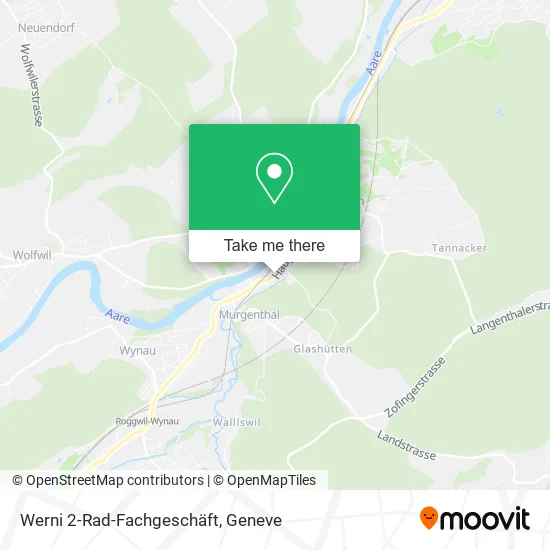 Werni 2-Rad-Fachgeschäft map