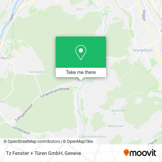 Tz Fenster + Türen GmbH map