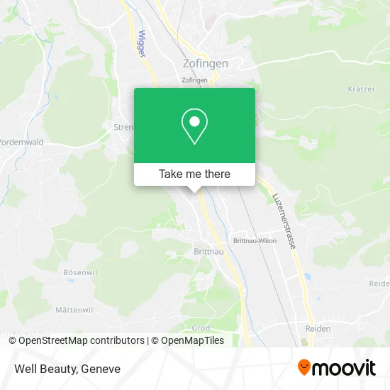 Well Beauty map