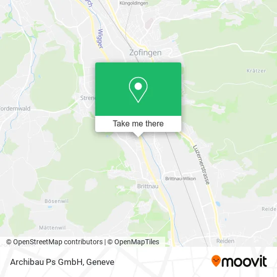 Archibau Ps GmbH map