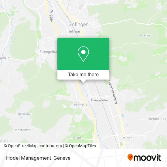 Hodel Management map