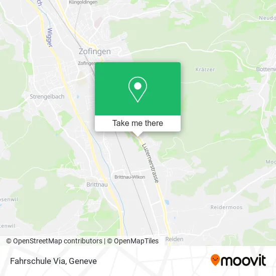 Fahrschule Via plan