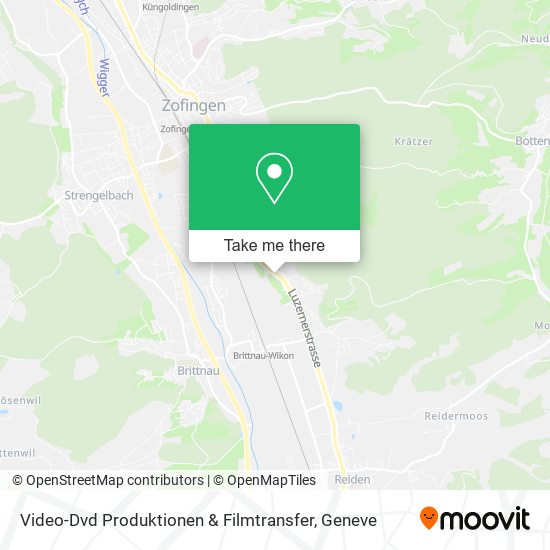 Video-Dvd Produktionen & Filmtransfer map