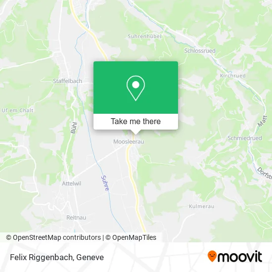 Felix Riggenbach map