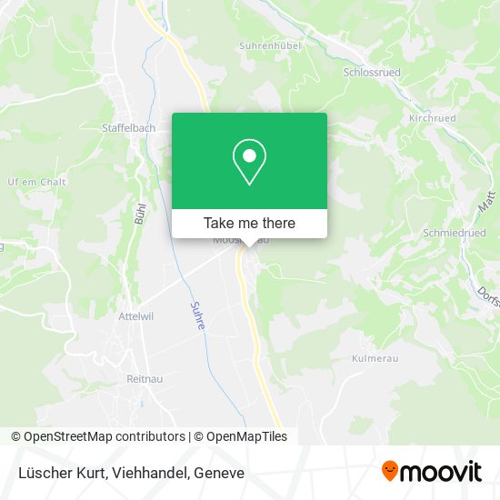 Lüscher Kurt, Viehhandel map