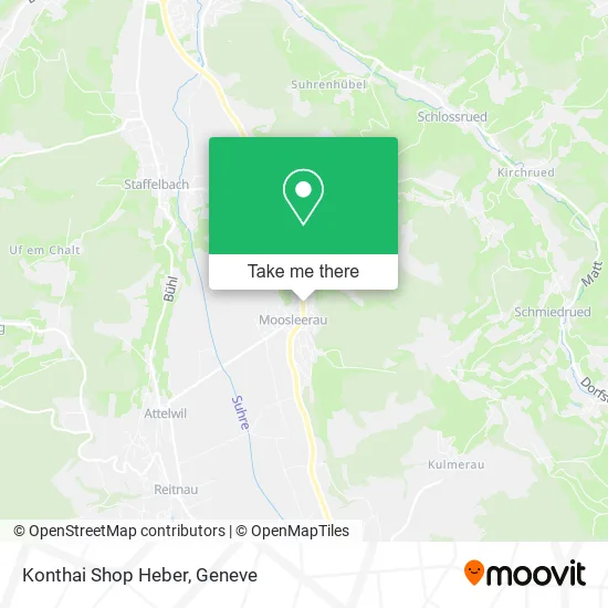 Konthai Shop Heber map