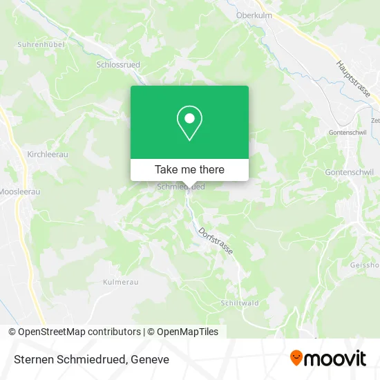 Sternen Schmiedrued map