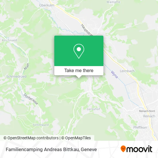 Familiencamping Andreas Bittkau map