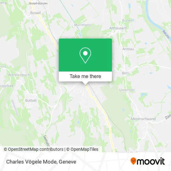 Charles Vögele Mode map