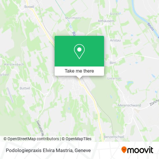 Podologiepraxis Elvira Mastria map