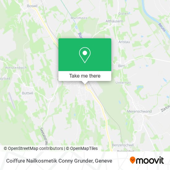Coiffure Nailkosmetik Conny Grunder map
