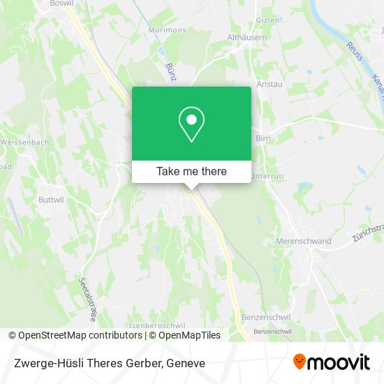 Zwerge-Hüsli Theres Gerber map