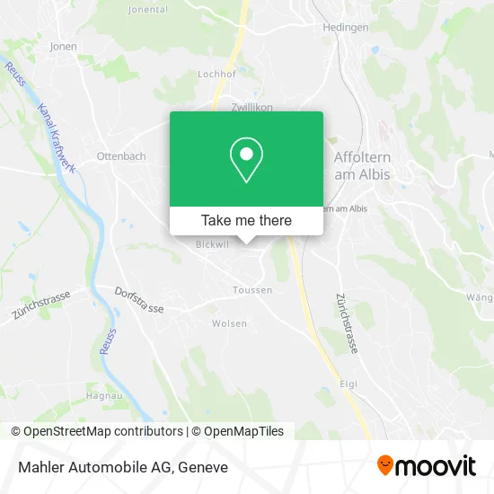 Mahler Automobile AG map
