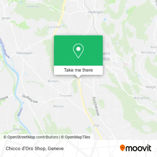 Chicco d'Oro Shop map