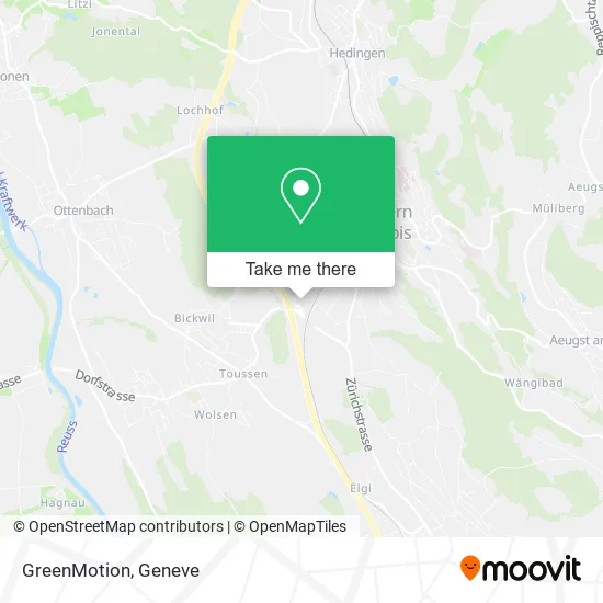 GreenMotion map