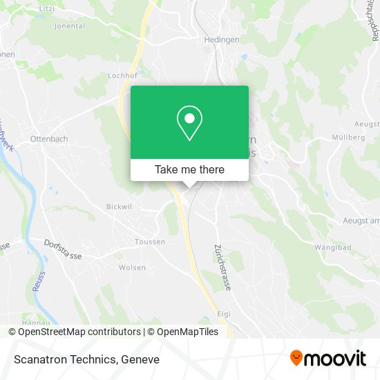 Scanatron Technics map