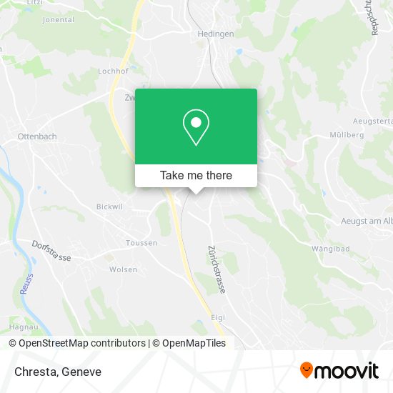 Chresta map