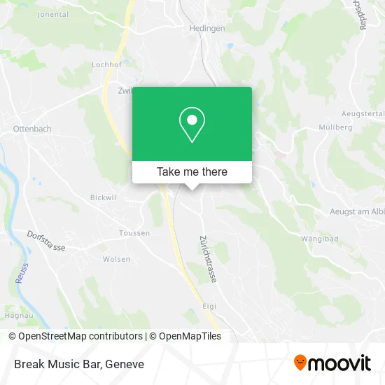 Break Music Bar map
