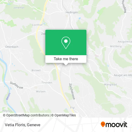 Vetia Floris map