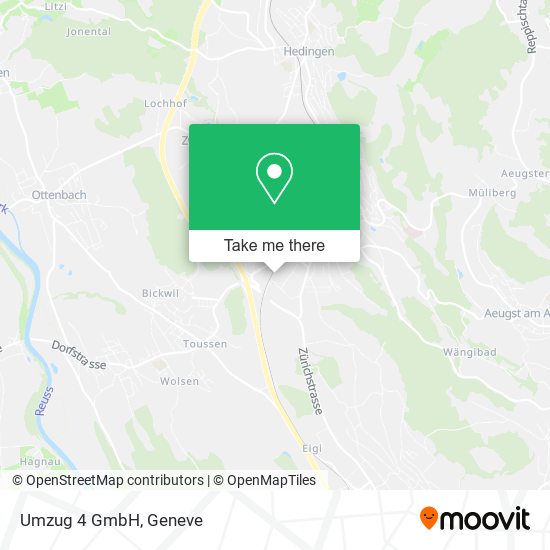 Umzug 4 GmbH map