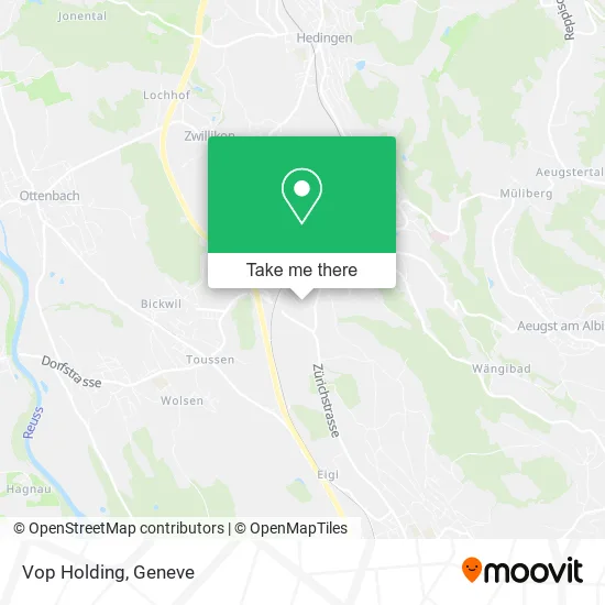 Vop Holding map