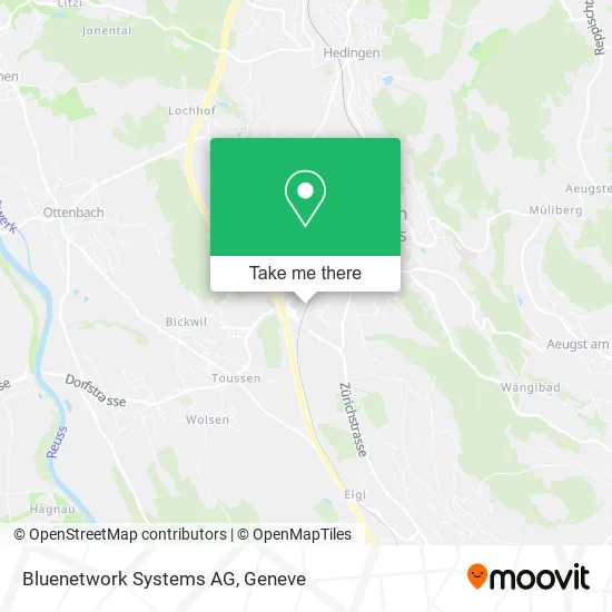 Bluenetwork Systems AG map
