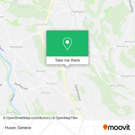 Huser map