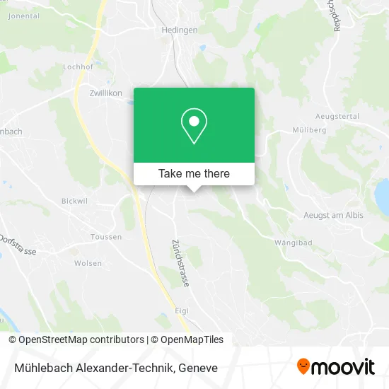 Mühlebach Alexander-Technik map