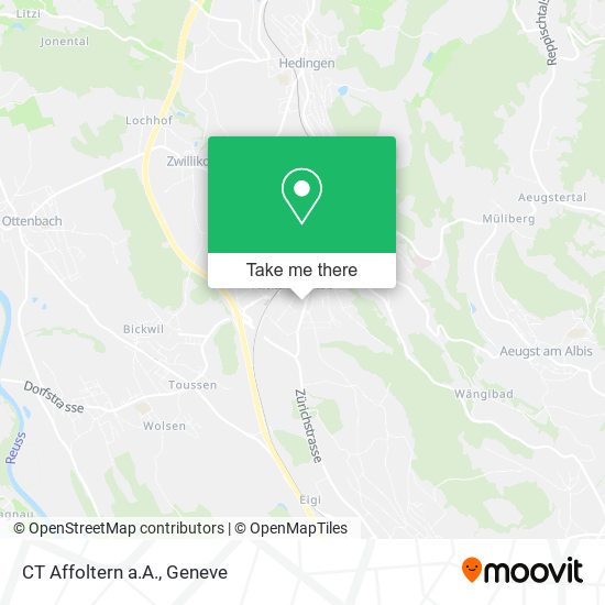 CT Affoltern a.A. map