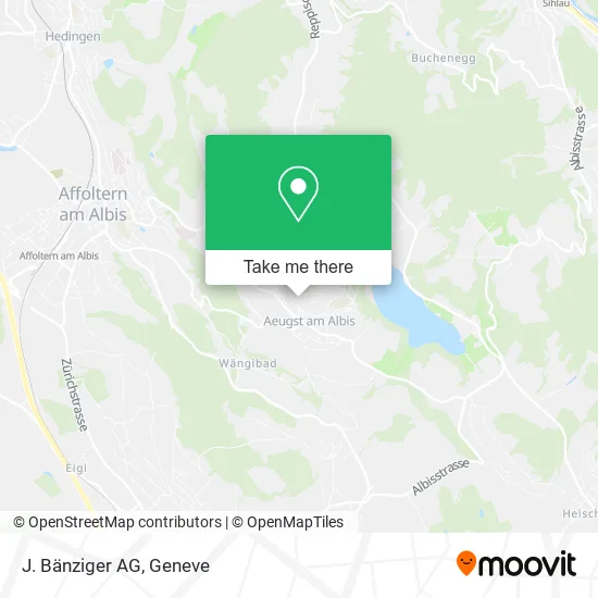 J. Bänziger AG map
