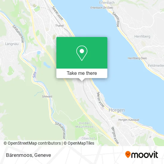 Bärenmoos map