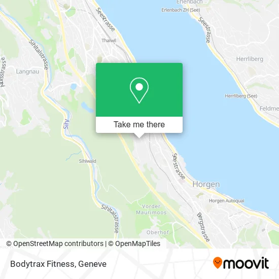 Bodytrax Fitness map