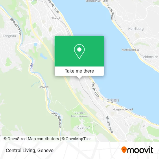 Central Living map