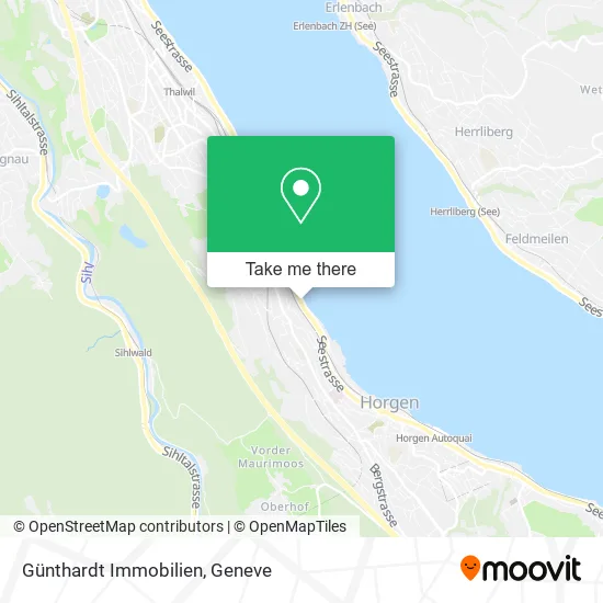 Günthardt Immobilien map