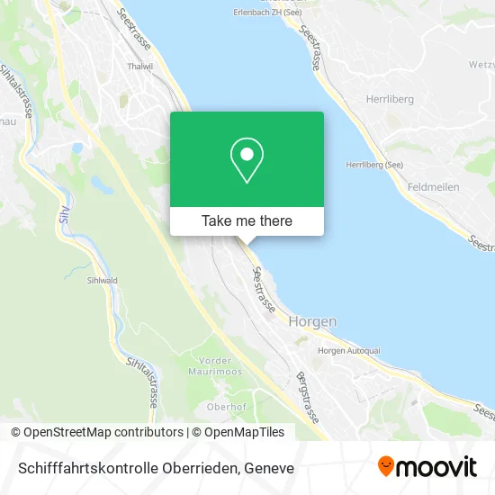 Schifffahrtskontrolle Oberrieden map