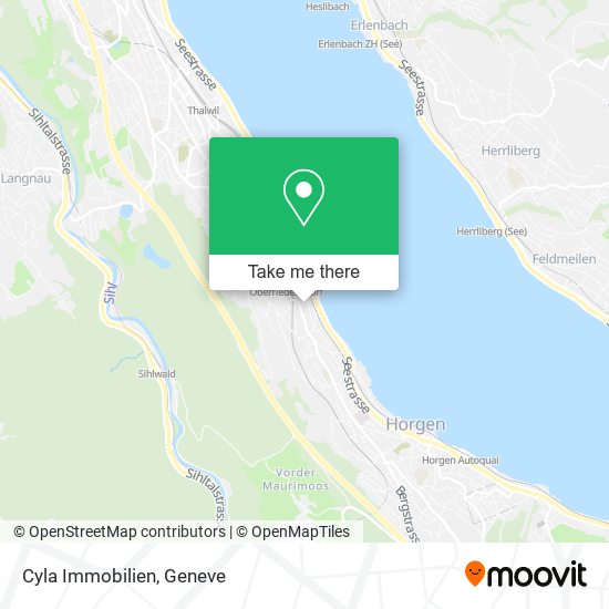 Cyla Immobilien map
