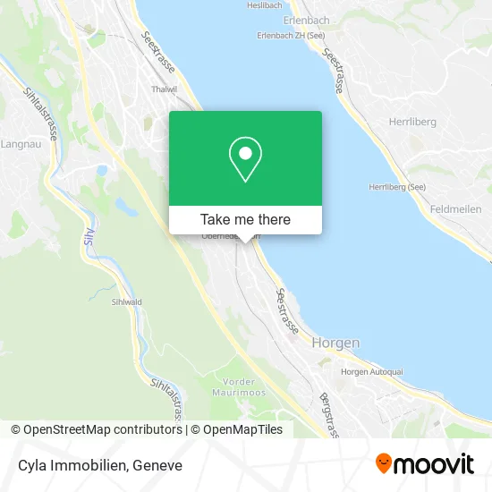 Cyla Immobilien map