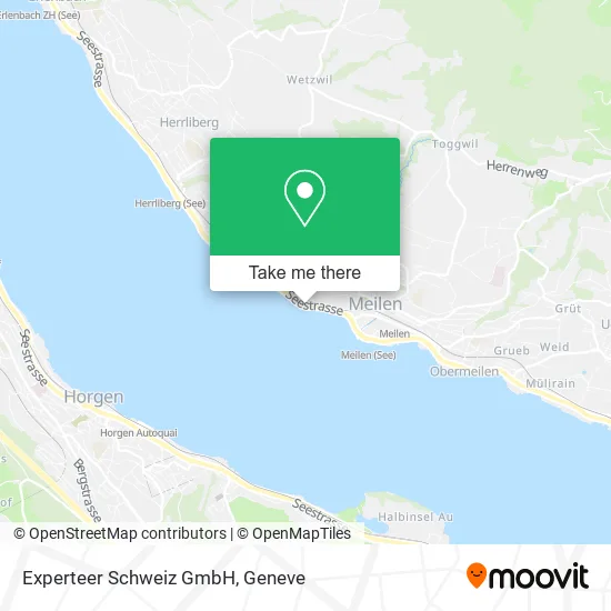 Experteer Schweiz GmbH map