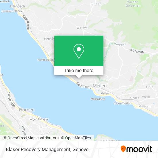 Blaser Recovery Management map