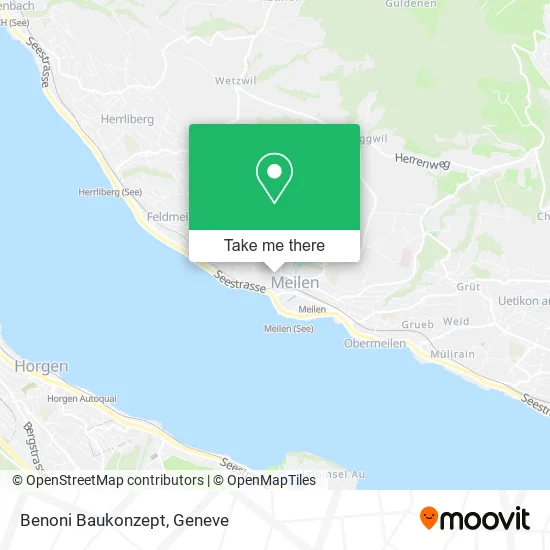 Benoni Baukonzept map