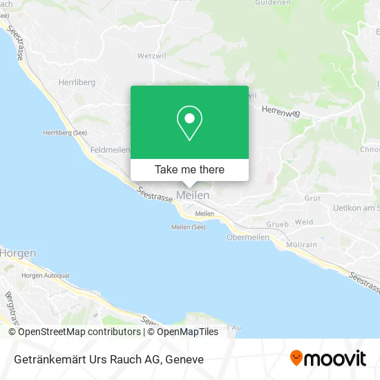 Getränkemärt Urs Rauch AG map