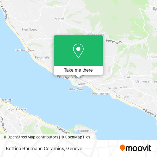 Bettina Baumann Ceramics map