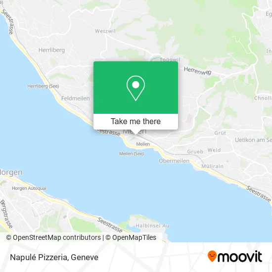 Napulé Pizzeria map