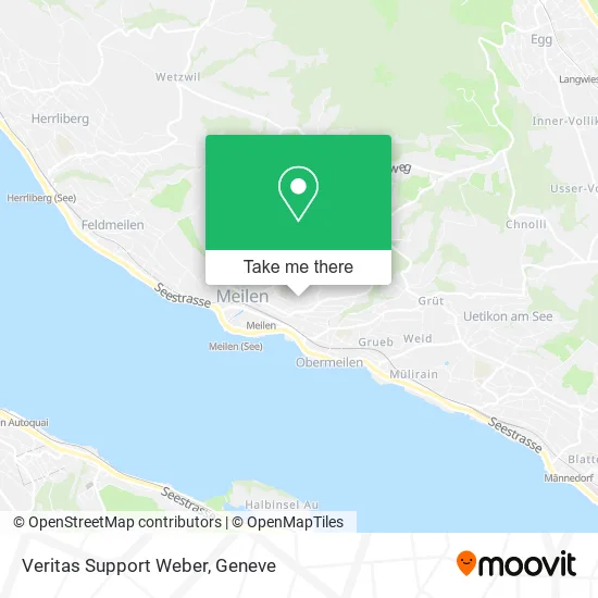 Veritas Support Weber map