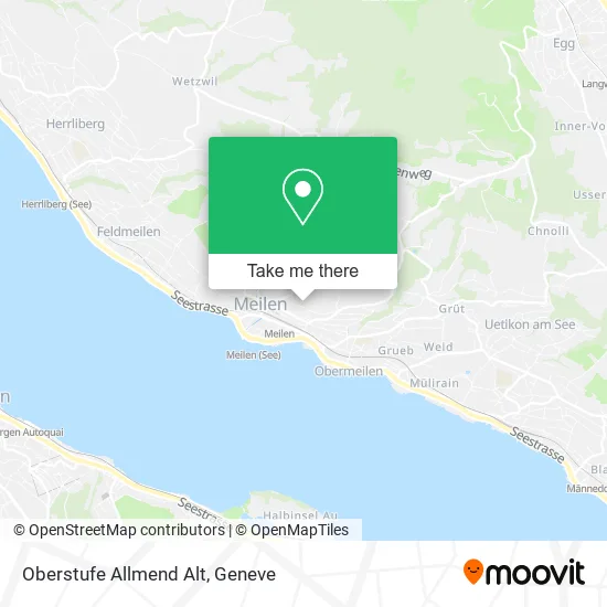 Oberstufe Allmend Alt map