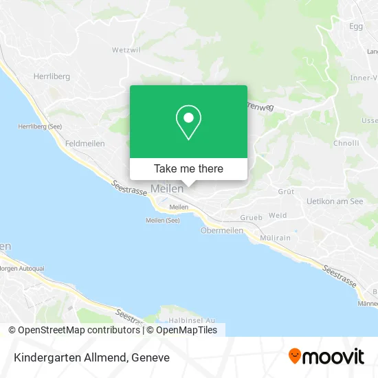 Kindergarten Allmend map