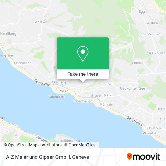 A-Z Maler und Gipser GmbH map