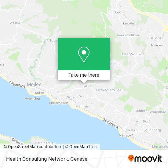 Health Consulting Network map