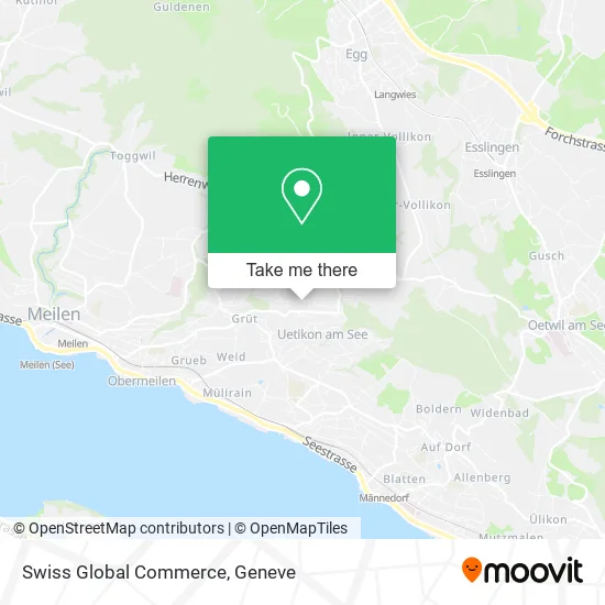 Swiss Global Commerce map