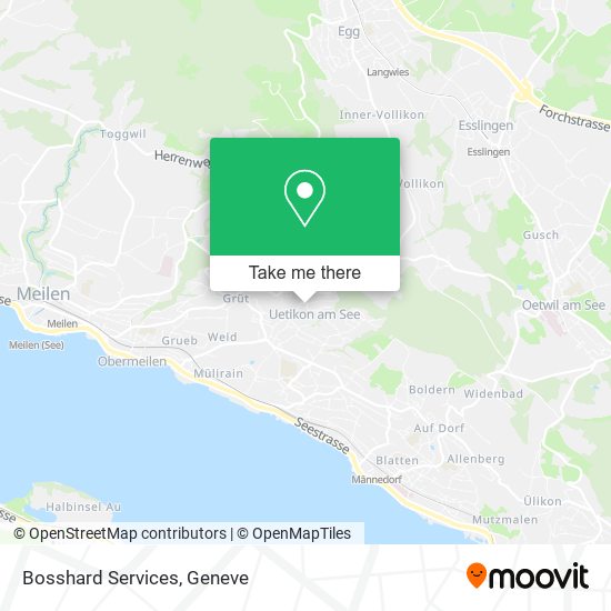 Bosshard Services map